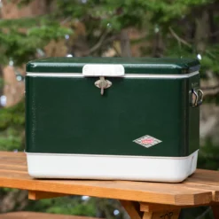 Coleman Vintage 54-Quart Steel Belted® Cooler -Northcamp Supply Store Coleman SteelBelted VintageGreen ATF7