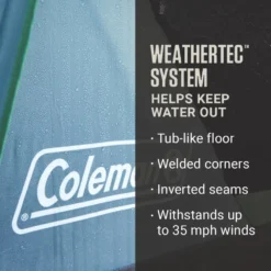 Coleman Sunlodge™ 12-Person Camping Tent, Blue Nights -Northcamp Supply Store Coleman Sunlodge 8P BlueNights ATF3 2