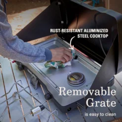 Coleman Triton™+ 2-Burner Propane Gas Camping Stove -Northcamp Supply Store Coleman Triton 2BurnerPropaneGasCampingStove ATF5