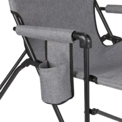 Coleman Forester Series Deck Chair -Northcamp Supply Store HKDDeckChair CationicGrey Cupholder20Feature 2000035920