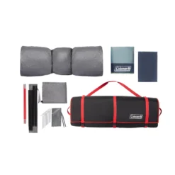 Coleman Skylodge™ 10-Person Instant Camping Tent With Screen Room, Blue Nights -Northcamp Supply Store Tent10P Inst ESR BN Overhead Content Edited