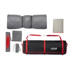 Coleman Skylodge™ 6-Person Instant Camping Tent, Blackberry -Northcamp Supply Store Tent6P Cabin Inst BB Overhead Content Edited 1