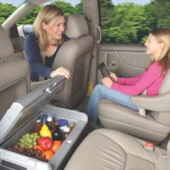 Coleman 40 Quart PowerChill™ Thermoelectric Cooler -Northcamp Supply Store inset TE carLS